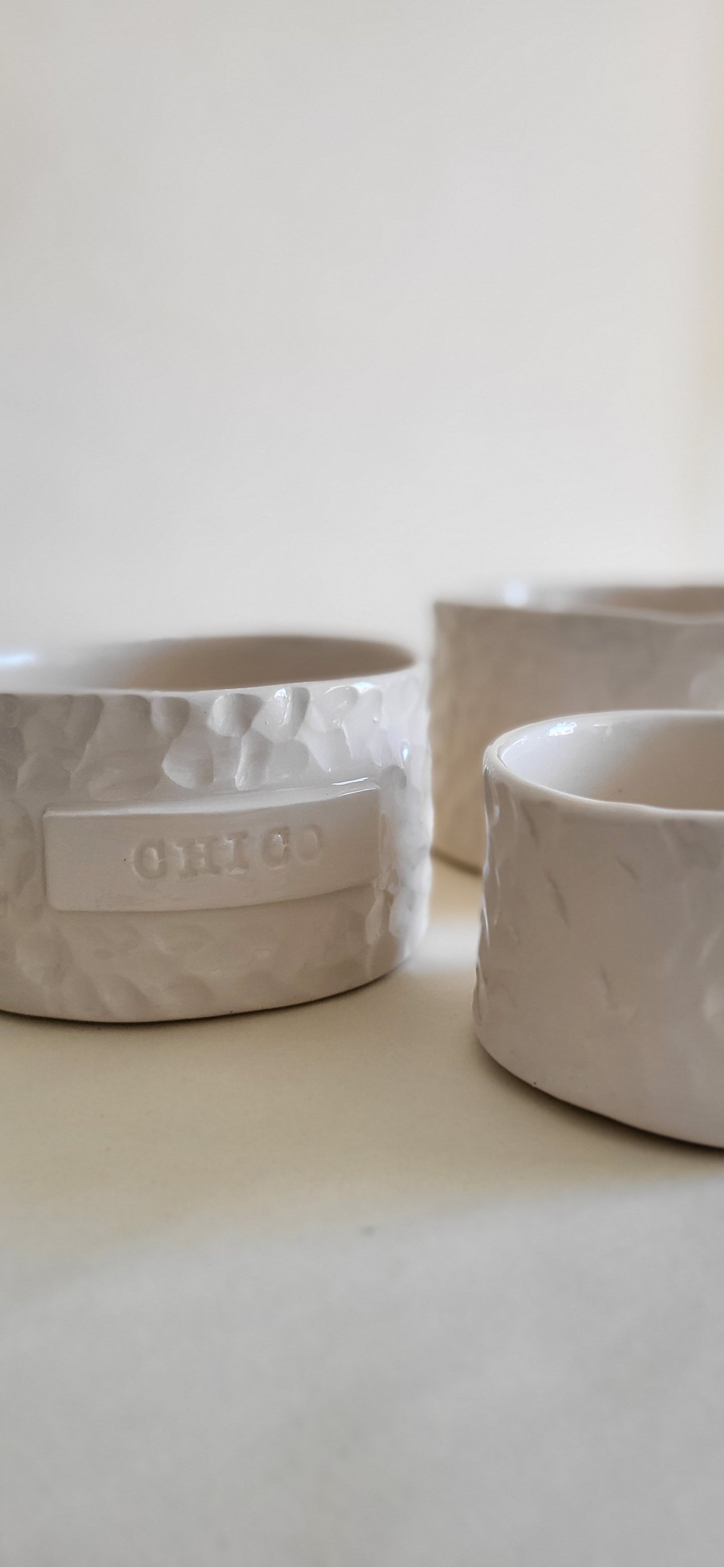 Ethnic Ceramic Dog Bowl