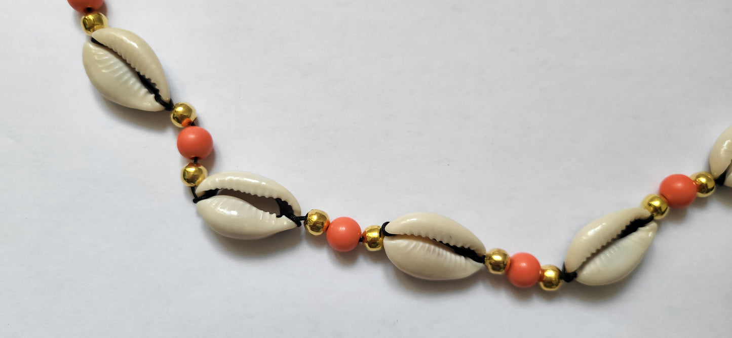 Seashell Collar and matching Bracelet 