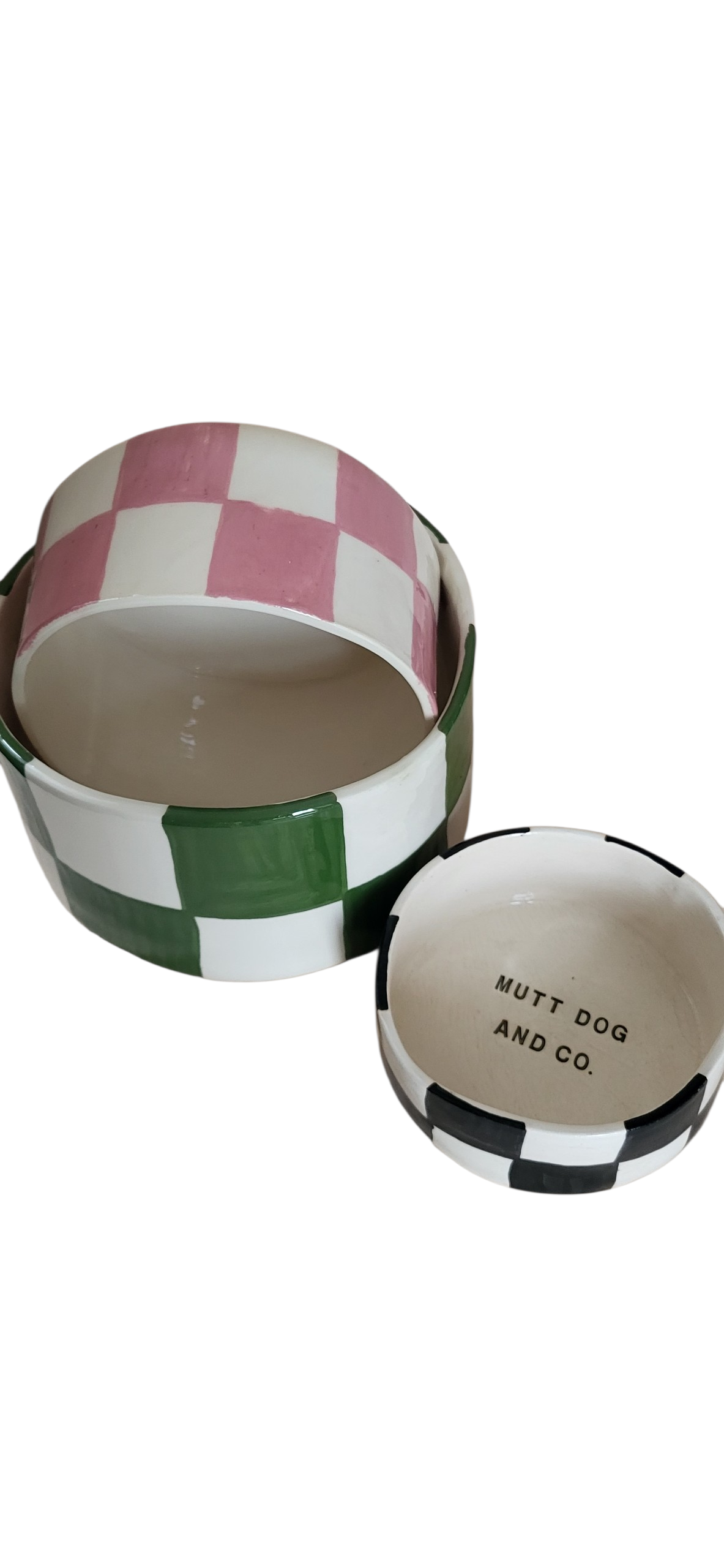 Taça quadrados cães