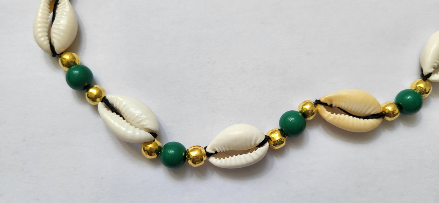 Seashell Collar and matching Bracelet 