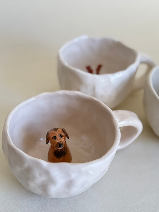 Chávena de cerâmica personalizada